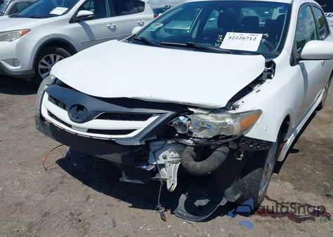 2011 Toyota Corolla S from USA, damaged, VIN 2T1BU4EE0BC708699